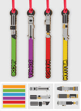 Load image into Gallery viewer, Personalized Star Wars Lightsaber Ornament Custom Name Christmas Gift
