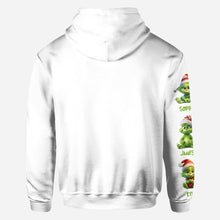 Load image into Gallery viewer, Personalized Grinch Mama All Over Shirt for Christmas Gift
