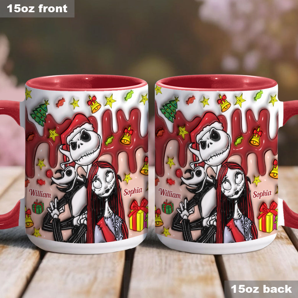 Personalized Nightmare Mug Custom Name Couples Gift Halloween Christmas