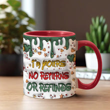 Load image into Gallery viewer, Personalized Accent Mug with Two-Tone Design for Couples
