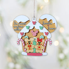 Load image into Gallery viewer, Personalized Mouse Ornament Custom Name Gift for Christmas
