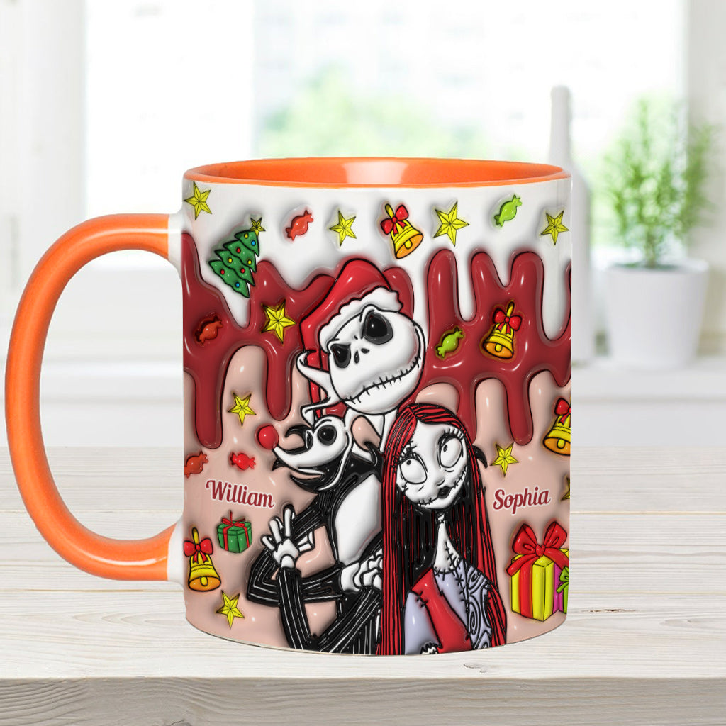 Personalized Nightmare Mug Custom Name Couples Gift Halloween Christmas
