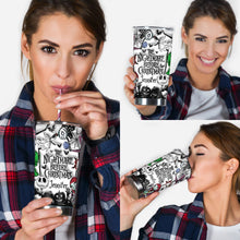 Load image into Gallery viewer, Personalized Nightmare Before Christmas Tumbler Custom Name Gift for Halloween &amp; Christmas
