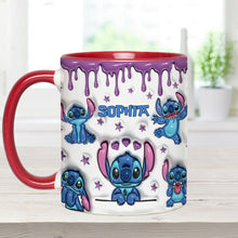 Load image into Gallery viewer, Personalized Ohana Accent Mug Custom Name Gift for Family

