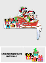 Load image into Gallery viewer, Personalized Merry Christmas Mouse Door Frame Decoration
