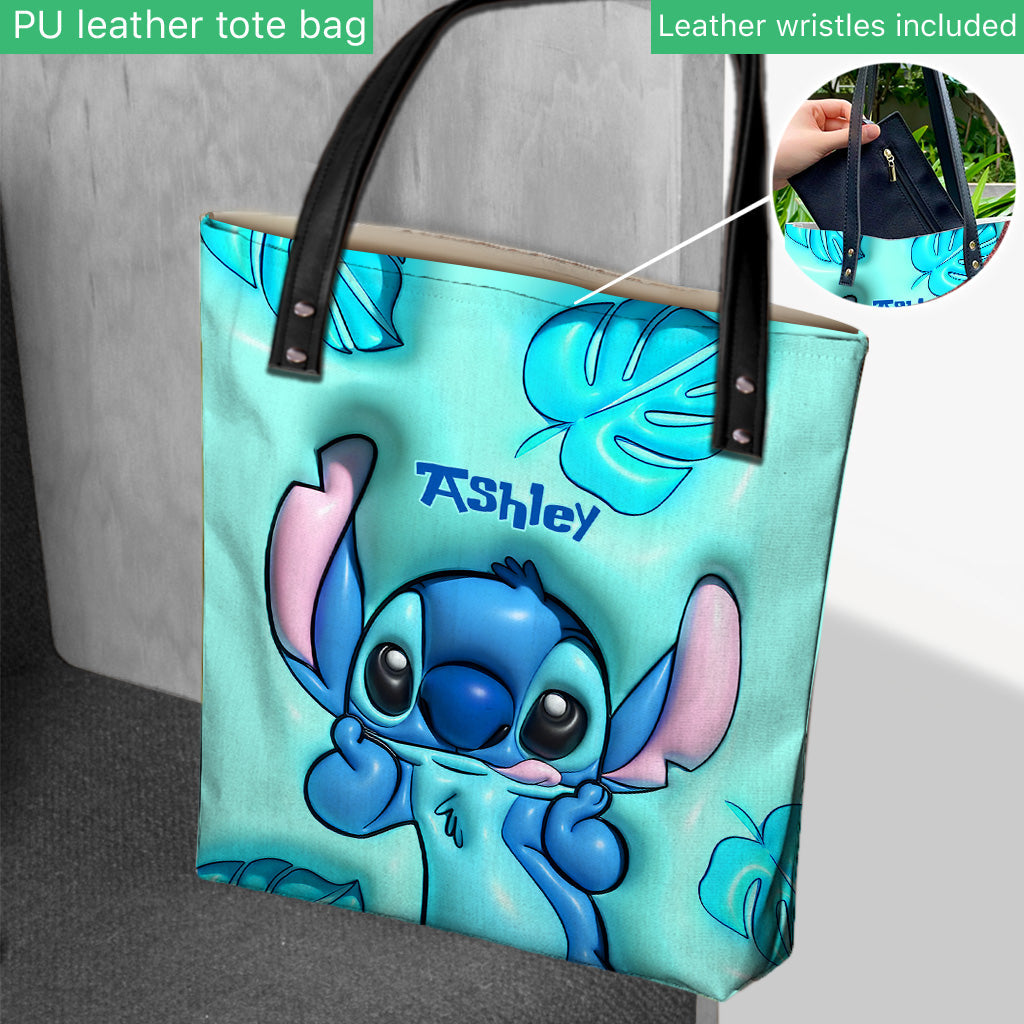 Personalized Ohana Tote Bag Custom Name Unique Gift