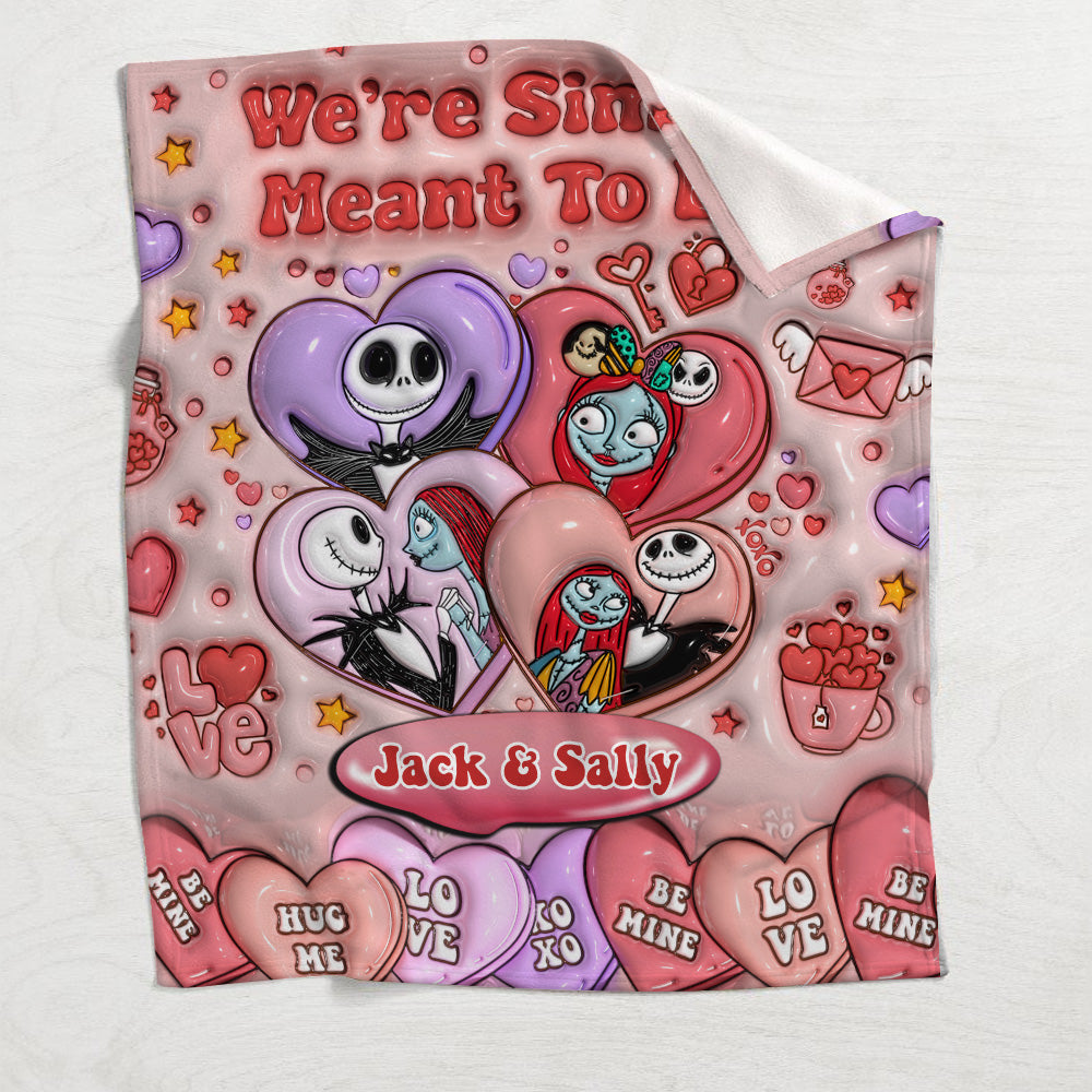 Personalized Nightmare Blanket Custom Love Design Gift