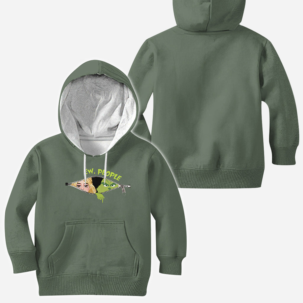 Personalized Green Mischief All-Over Christmas Shirt Gift