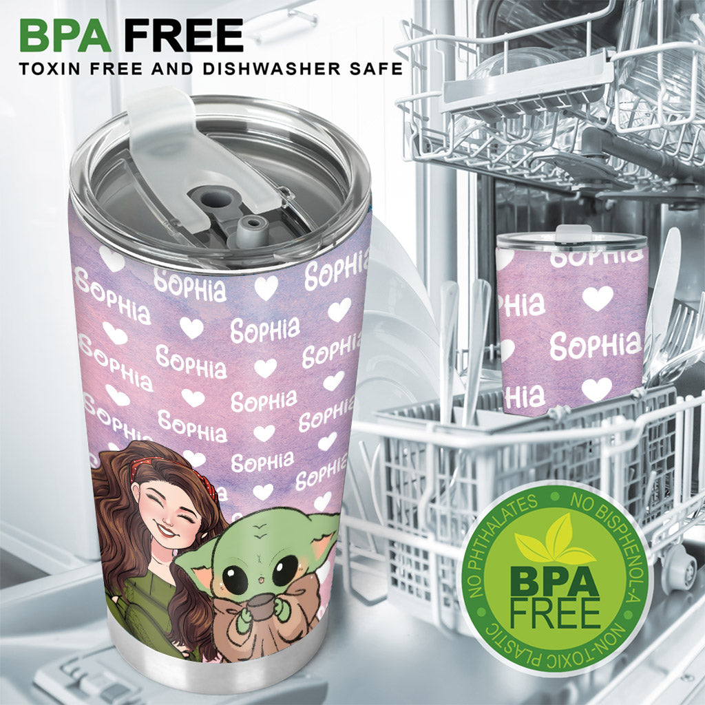 Personalized Name Tumbler Custom Drinkware Gift for Kids