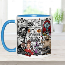 Load image into Gallery viewer, Personalized Nightmare Before Christmas Accent Mug Gift Idea
