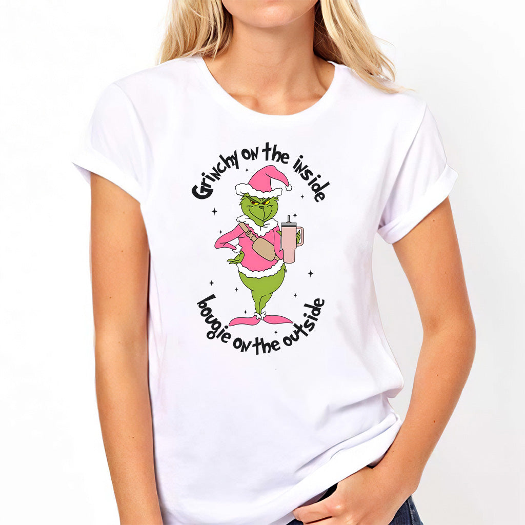 Personalized Grinch Christmas T-shirt and Hoodie Gift for Mom