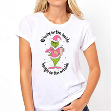 Load image into Gallery viewer, Personalized Grinch Christmas T-shirt and Hoodie Gift for Mom

