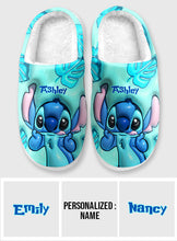 Load image into Gallery viewer, Personalized Ohana Slippers Custom Name Gift for Her
