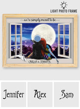 Load image into Gallery viewer, Personalized Light Photo Frame Custom Couple Gift for Anniversary
