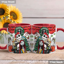 Load image into Gallery viewer, Personalized Nightmare Accent Mug Custom Name Gift for Halloween
