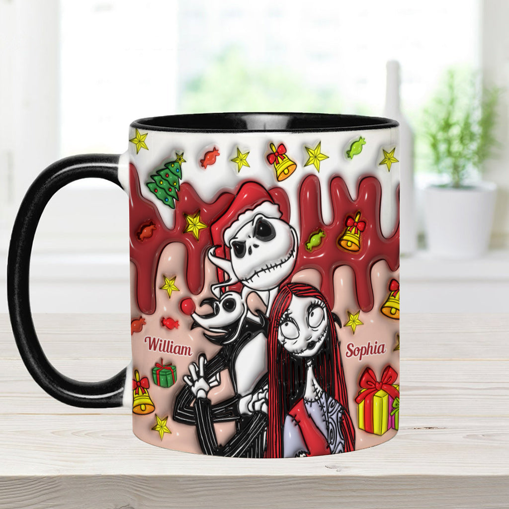Personalized Nightmare Mug Custom Name Couples Gift Halloween Christmas