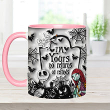 Load image into Gallery viewer, Personalized Halloween Accent Mug Custom Name for Couples
