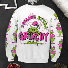 Load image into Gallery viewer, Personalized Grinchy Holiday Ugly Sweater Gift for Women

