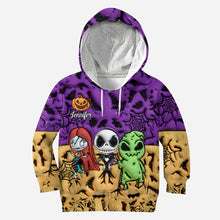 Load image into Gallery viewer, Personalized Nightmare Hoodie and Leggings Set for Halloween
