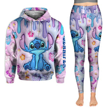 Load image into Gallery viewer, Personalized Ohana Hoodie &amp; Leggings Set Custom Gift for Family
