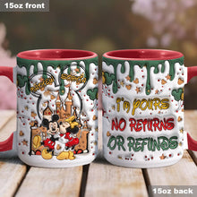 Load image into Gallery viewer, Personalized Accent Mug with Two-Tone Design for Couples
