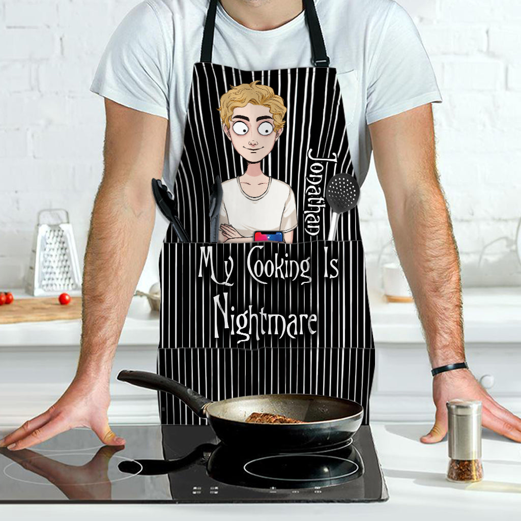 Personalized Cooking Apron Custom Name Unique Gift for Him/Her