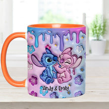 Load image into Gallery viewer, Personalized Ohana Accent Mug Custom Name Gift for Partner
