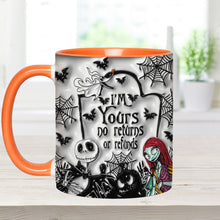 Load image into Gallery viewer, Personalized Halloween Accent Mug Custom Name for Couples
