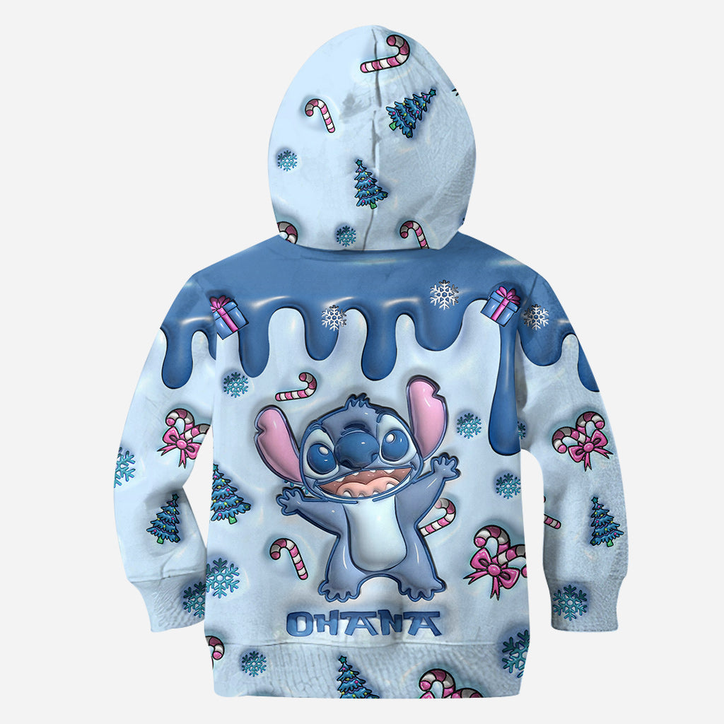 Personalized Ohana Hoodie and Leggings Set Custom Name Gift