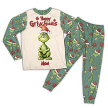 Load image into Gallery viewer, Personalized Grinch Christmas Pajama Set for Family | Custom Names
