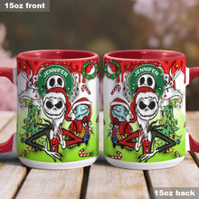 Load image into Gallery viewer, Personalized Nightmare Accent Mug Custom Name Halloween Gift
