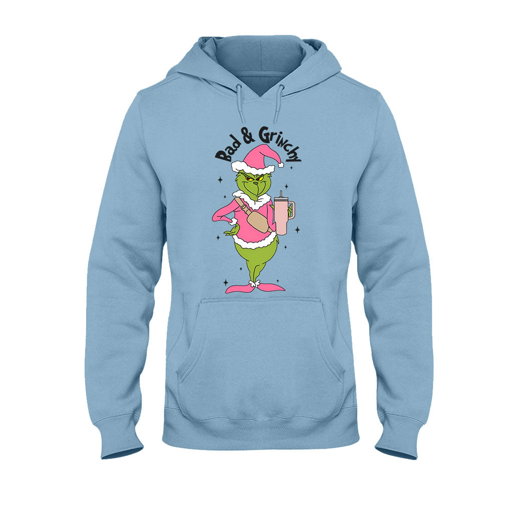Personalized Grinch Christmas T-shirt and Hoodie Gift for Mom