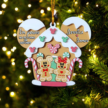 Load image into Gallery viewer, Personalized Mouse Ornament Custom Name Gift for Christmas
