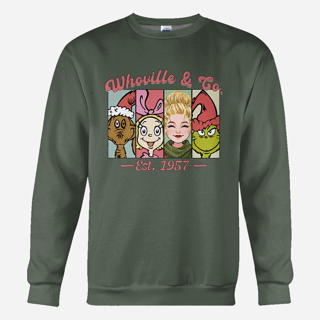 Personalized Whoville & Co. Christmas All Over Shirt Gift