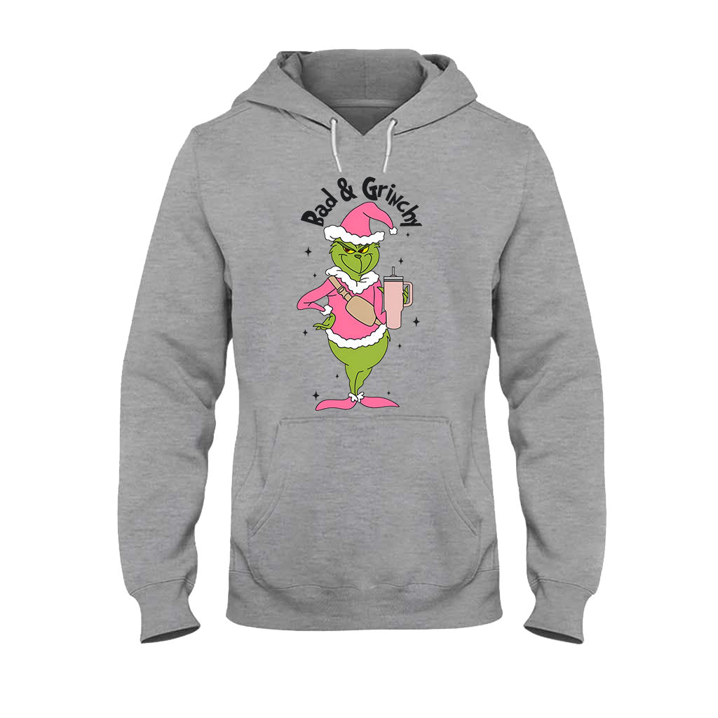 Personalized Grinch Christmas T-shirt and Hoodie Gift for Mom