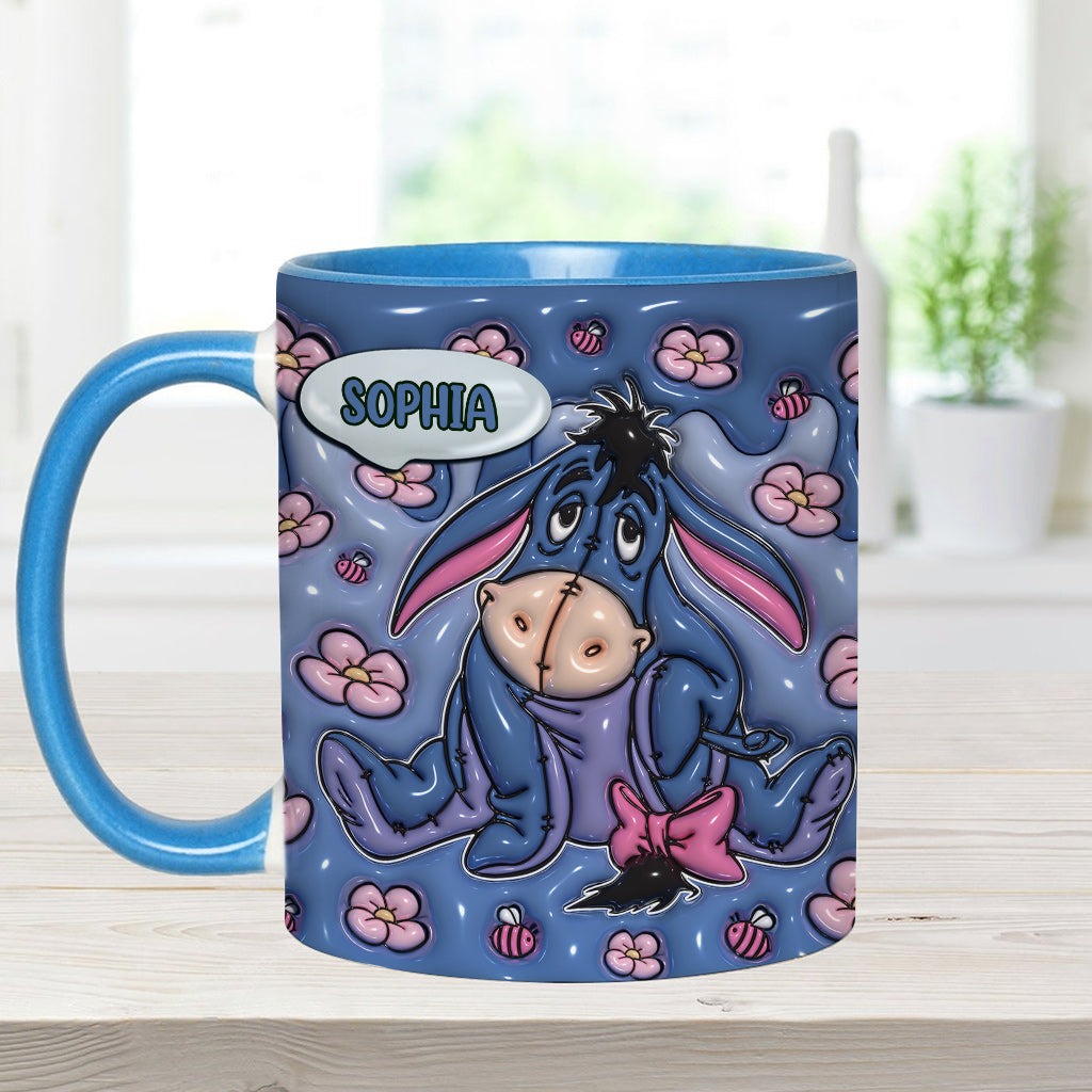 Personalized Mouse Accent Mug Custom Name Gift for Kids