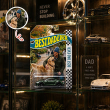 Load image into Gallery viewer, Personalized Photo Gift Best Dad Mom Ever Car Decor
