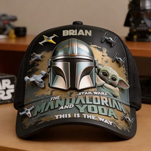 Load image into Gallery viewer, Personalized Star Wars Classic Cap This Is The Way Gift for Fans
