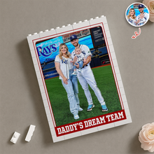 Load image into Gallery viewer, Custom Family Photo Building Block Set Personalized Gift
