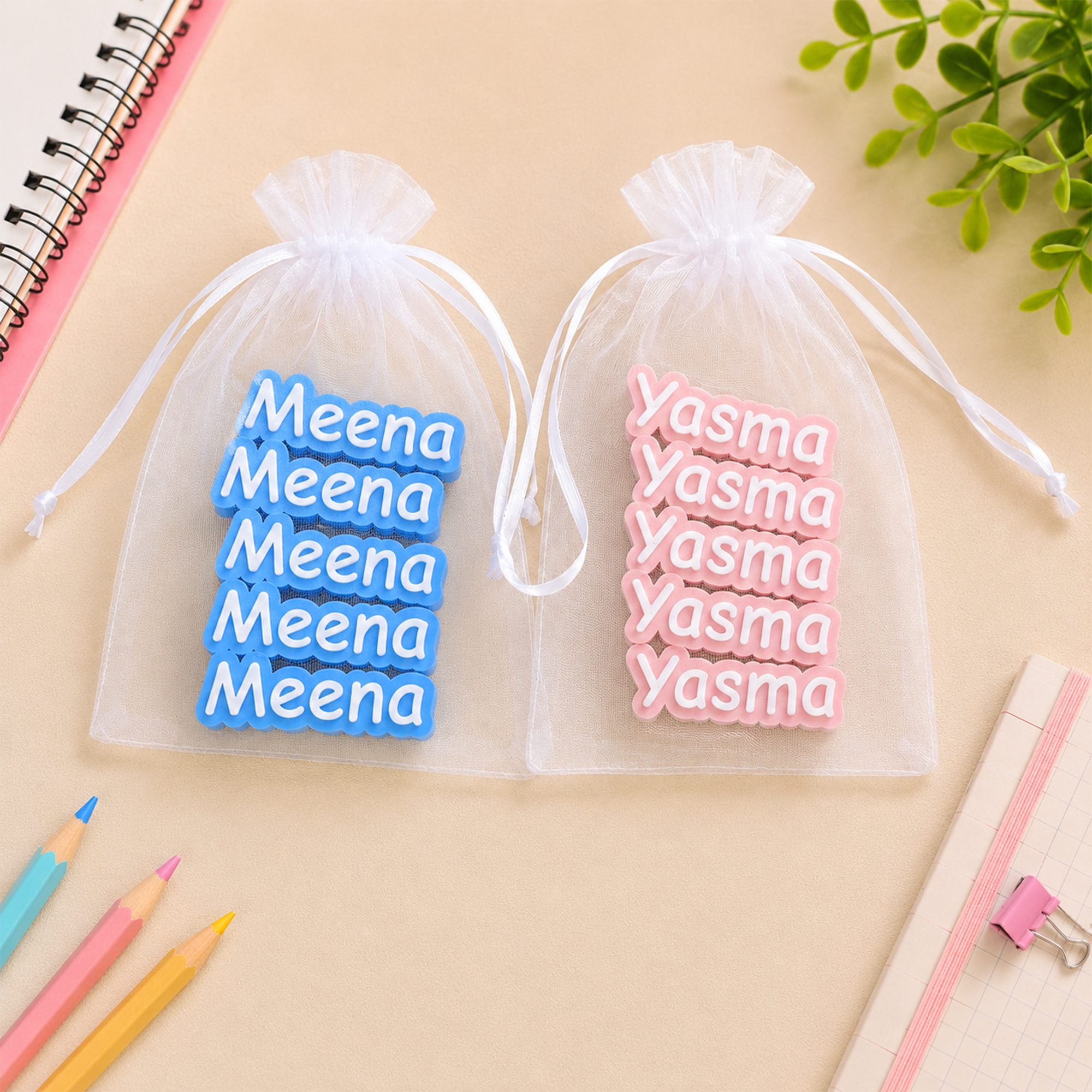 Personalized Pencil Toppers Custom Name Back to School Gift