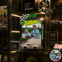Load image into Gallery viewer, Personalized Hot Wheels Photo Gift for Dad Father's Day
