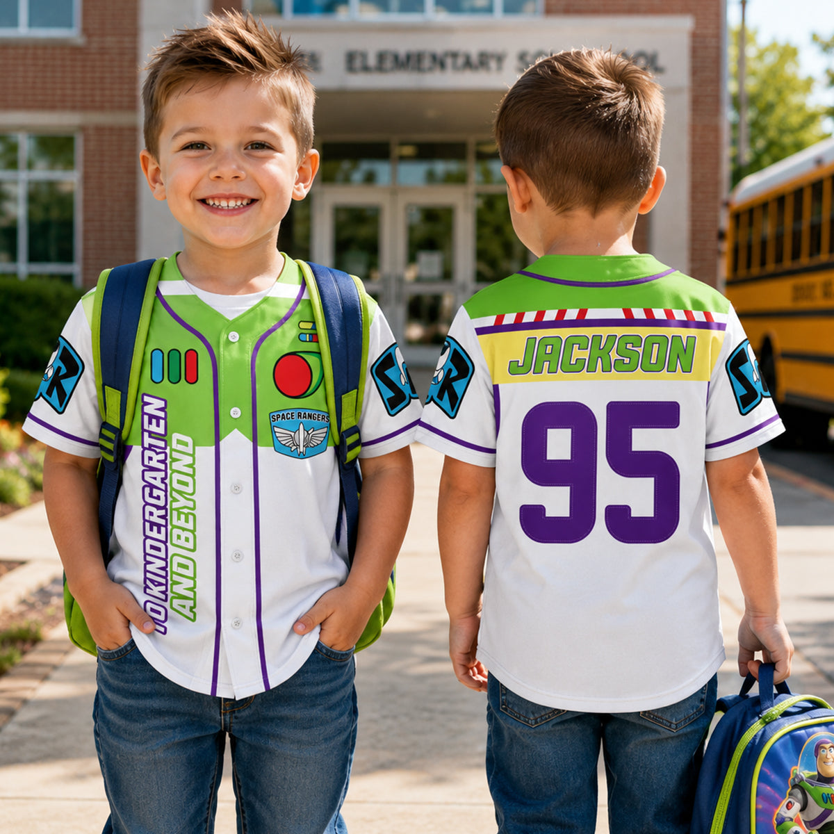 Personalized Cowboy Story Baseball Jersey Custom Kids Gift
