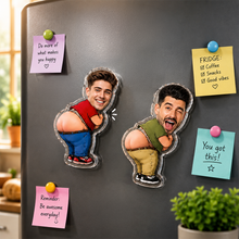 Load image into Gallery viewer, Custom Funny Photo Fridge Magnet Personalized Gift for Dog Lovers
