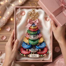 Load image into Gallery viewer, Personalized Weightlifting Christmas Ornament Gym Gift for Fitness Enthusiast
