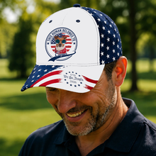 Load image into Gallery viewer, Personalized Photo Baseball Cap Custom Gift for Dog Dad Father's Day
