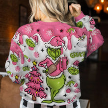 Load image into Gallery viewer, Personalized Merry Grinchmas Ugly Sweater for Christmas Gift
