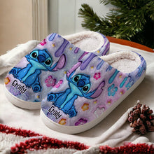 Load image into Gallery viewer, Personalized Ohana Slippers Custom Name Gift for Family
