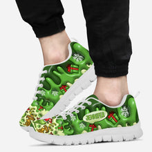Load image into Gallery viewer, Personalized Christmas Sneakers Custom Name Gift Idea
