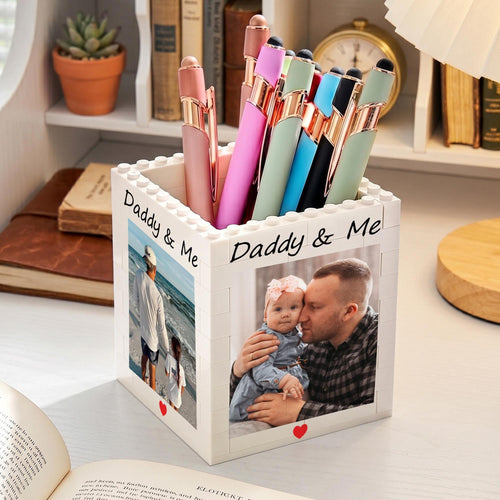 Personalized Photo Building Block Gift for Dad | Father's Day