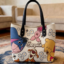 Load image into Gallery viewer, Personalized Disney Tote Bag with Eeyore and Friends Gift for Fans

